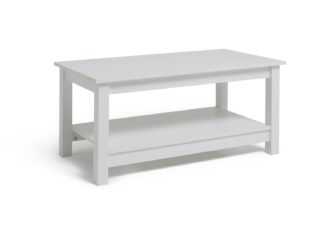 An Image of Habitat Malibu Coffee Table - White