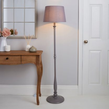 2ce75981cb10e9b5fd6d3b1973132a24c6358f9a2e60035a3b6774bb8c4261d3.jpg An Image of Tofty Grey Floor Lamp Grey