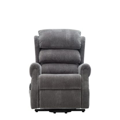 An Image of Agatha Rise and Recliner Chair Grey
