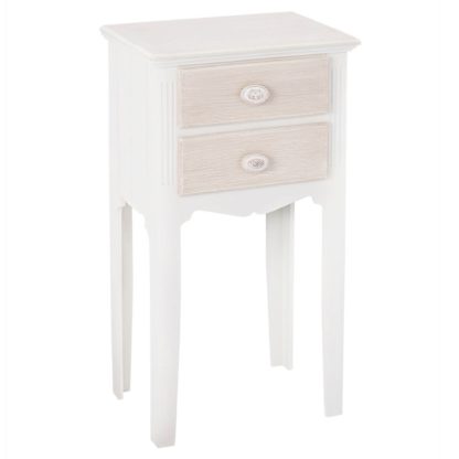 310b6899eb957aad07341dda53ecc817c0ce127884e7172fb9891007407b28e2.jpg An Image of Jule 2 Drawer Nightstand White/Natural