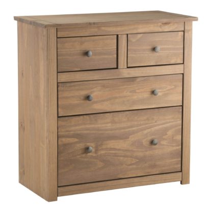 An Image of Santiago 4 Drawer Split Chest Natural