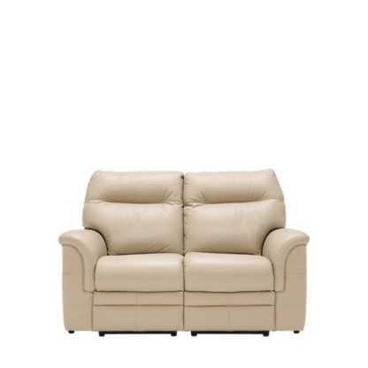 An Image of Parker Knoll Hudson 2 Seater Recliner Sofa Leather