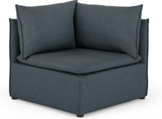 An Image of Victor Modular Sofa Corner Seat, Lido Blue