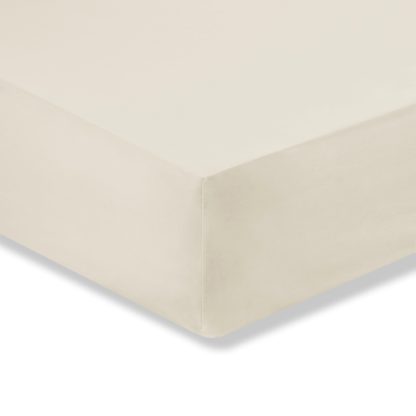 An Image of Hotel Egyptian Cotton Fitted Sheet White