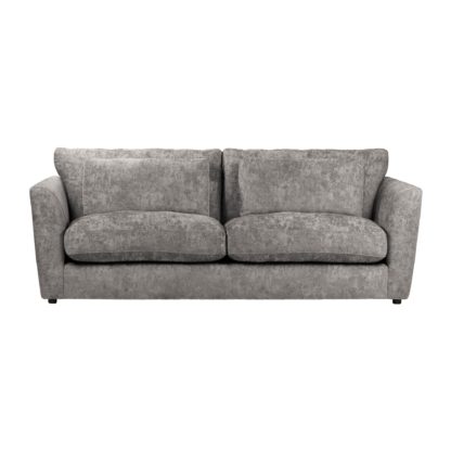 An Image of Esther Chenille 3 Seater Sofa Mink