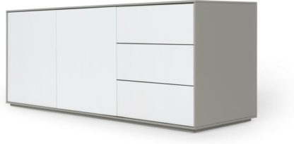 39d655ab5d792a2ce1e49437c4c605250b5b6ed3353eaa180dade126df1ec04b.jpg An Image of Stretto Sideboard, Grey