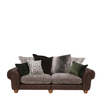 An Image of Melville Large Split Frame Pillow Back Sofa Stock