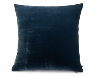 An Image of Habitat Regency Plain Cushion - Blue