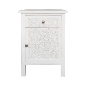 An Image of Samira Small Cabinet White
