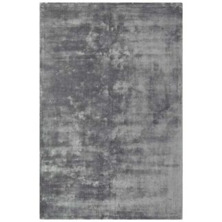 An Image of Katherine Carnaby Chrome Hand Woven Rug Zinc