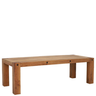 An Image of Salem Dining Table Rustical Oak