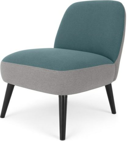 An Image of MADE Essentials Kada Accent chair, Sherbert Blue