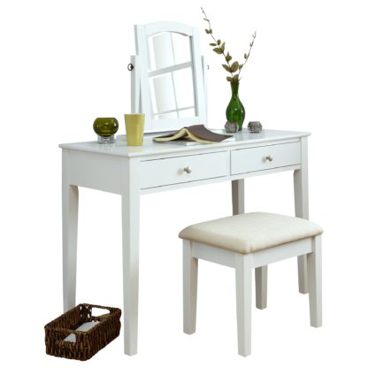 An Image of Hattie Dressing Table Set Grey