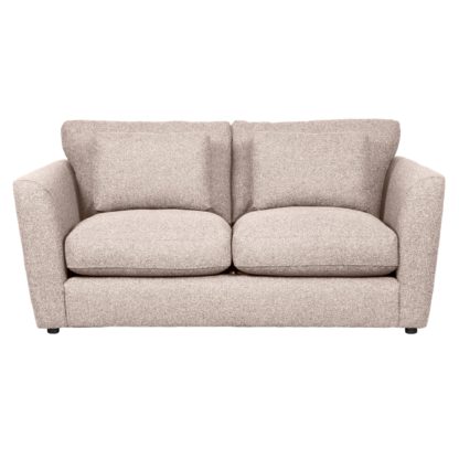 An Image of Esther Fleck Fabric 2 Seater Sofa Charcoal