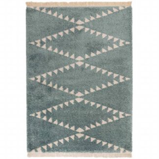 An Image of Rocco Rug Blue