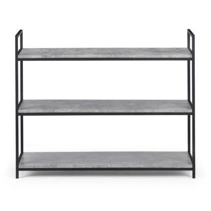 An Image of Staten Low Bookcase Grey