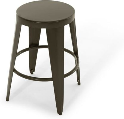 An Image of Bondi Stool, Gun Metal