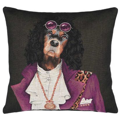 An Image of Spaniel With Glasses Cushion