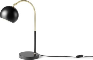 An Image of Jak Arch Overreach Table Lamp, Black & Brass