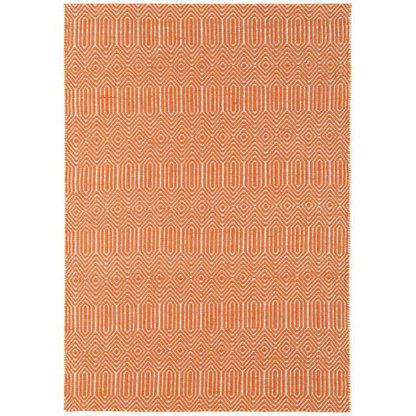 549ed18cca32db247ea1d688bacdc0fb905b4fba4510bef07d679aea87ebbeb2.jpg An Image of Sloan Cotton and Wool Rug Orange