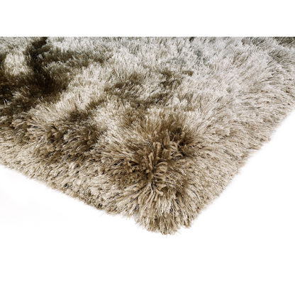 An Image of Plush Hand Woven Rug Taupe