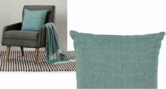 An Image of Porter Cushion, 45 x 45cm, Teal