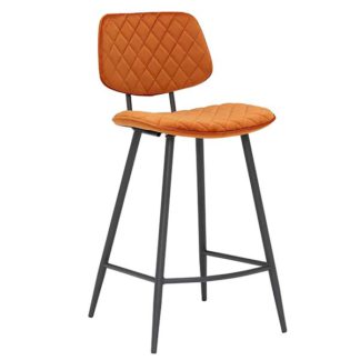 An Image of Archer Bar Stool Orange