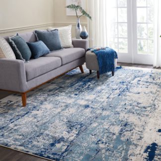 An Image of Maxell 16 Rug Blue