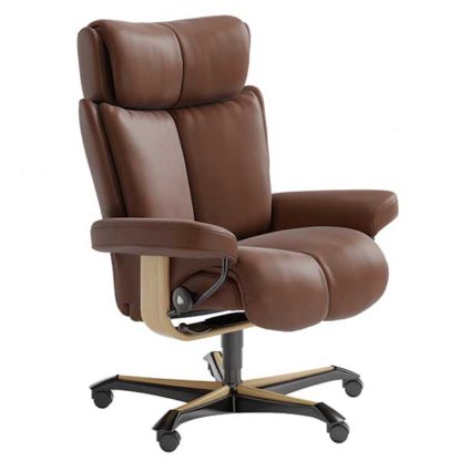 An Image of Stressless Magic Office Chair Choice of Leather