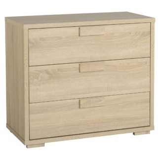 An Image of Cambourne 3 Drawer Chest Brown