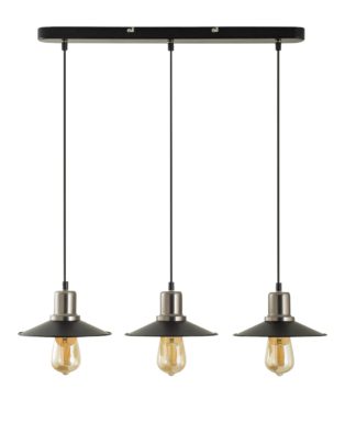 An Image of Argos Home Pixie 3 Light Track Bar