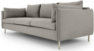 An Image of Vento 3 Seater Sofa, Manhattan Grey