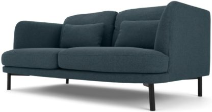 An Image of Herman 2 Seater Sofa, Aegean Blue