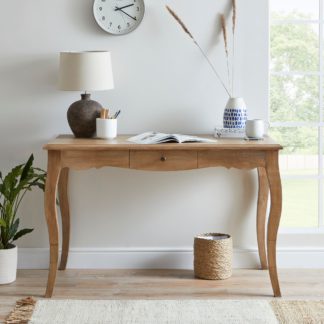 An Image of Giselle Dressing Desk Wood (Brown)