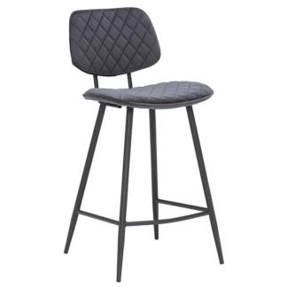 An Image of Archer Bar Stool Grey