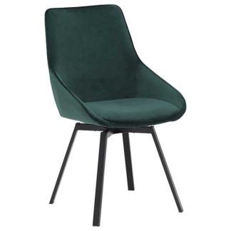 An Image of Beckton Dining Chair Green