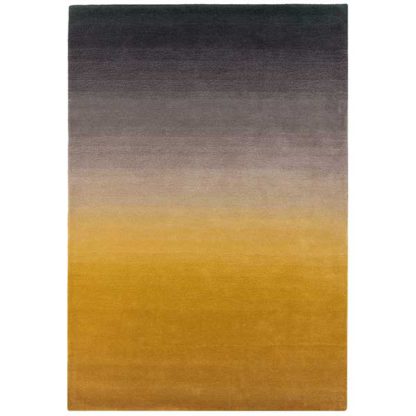 An Image of Ombre Rug Mustard