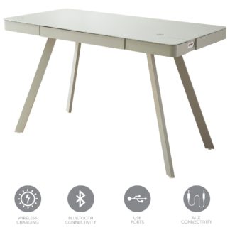 An Image of Silas Smart Desk Grey