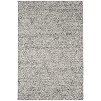 An Image of Coast Diamond Hand Woven Rug Grey Marl