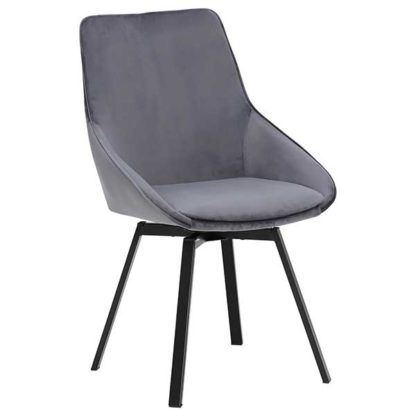 An Image of Beckton Dining Chair Grey