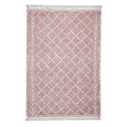 An Image of Boho 7043 Rug Rose (Pink)