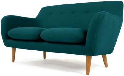 An Image of Dylan 2 Seater Sofa, Mineral Blue
