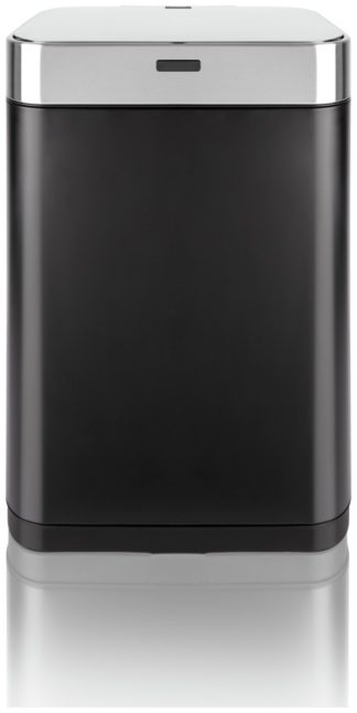 An Image of Tower 60 Litre Recycling Sensor Bin - Black