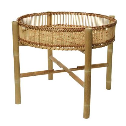 An Image of Bamboo Side Table
