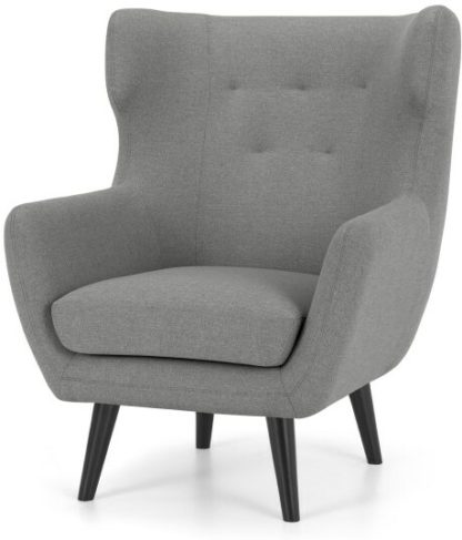 An Image of Hollis Armchair, Mountain Grey