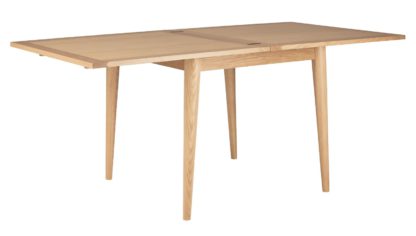 An Image of Habitat Lincoln Oak Flip Top 4-8 Seat Dining Table