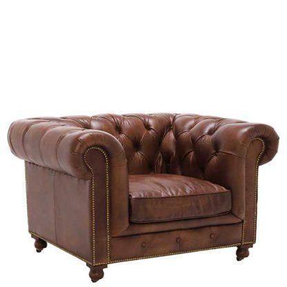 An Image of Asquith Leather Chair