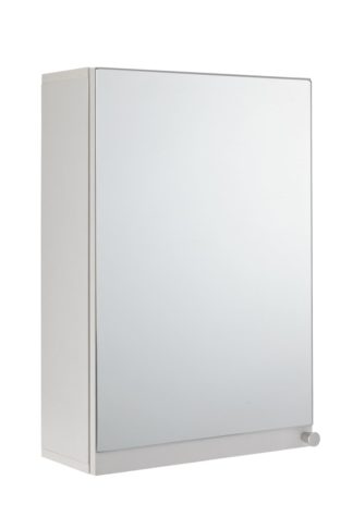 An Image of Argos Home Prime Single Mirrored Wall Cabinet