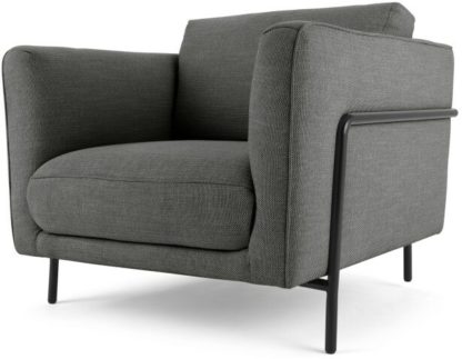 An Image of Everson Armchair, Shuttle Grey