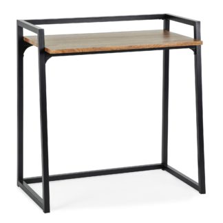 An Image of Alfie Rustic Wood Effect Desk Wood (Brown)